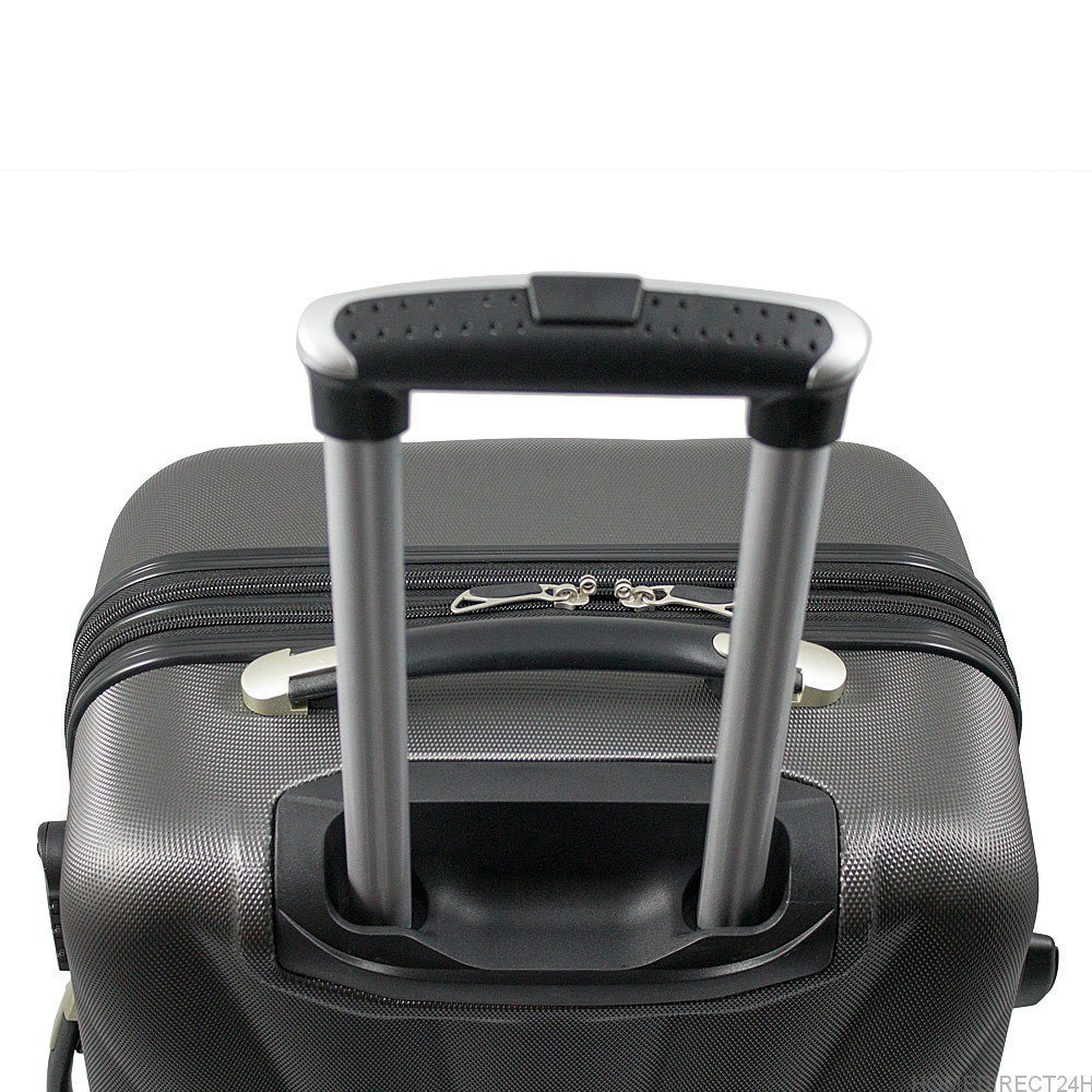 Zestaw walizek podróżnych ABS STRIPES Ciemny niebieski