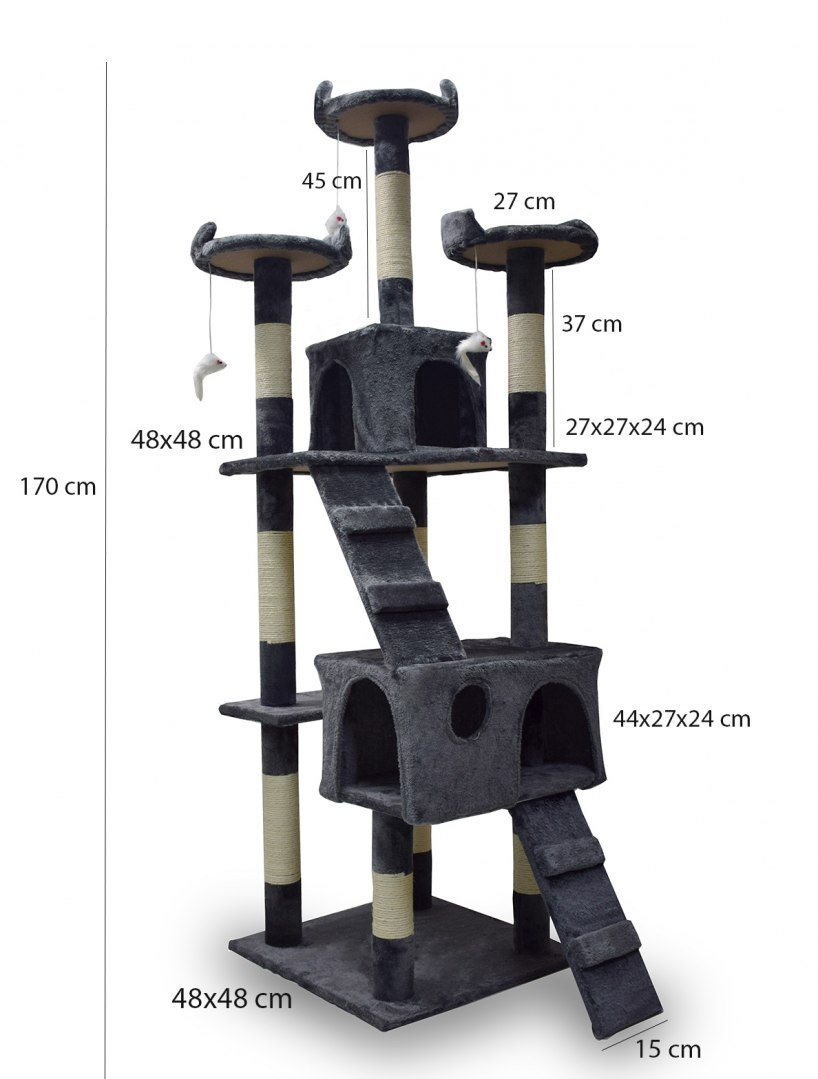 Drzewko Wielofunkcyjne Drapak Legowisko Wieża 1046 Drzewko Wielofunkcyjne Drapak Legowisko Wieża 1046