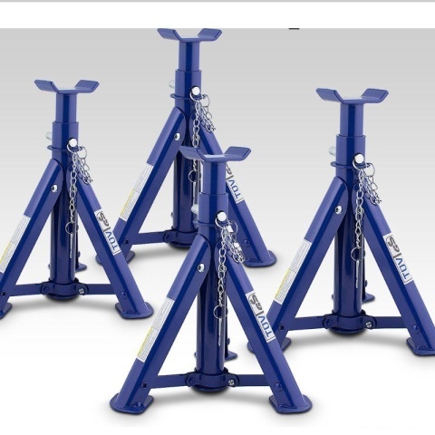 Zestaw podstawek/kobyłek warsztatowe nośność do 2 tony 15209x2