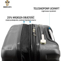 Nowoczesne walizki podrózne turystyczne Zestaw 3 Nowoczesne walizki podrózne turystyczne Zestaw 3