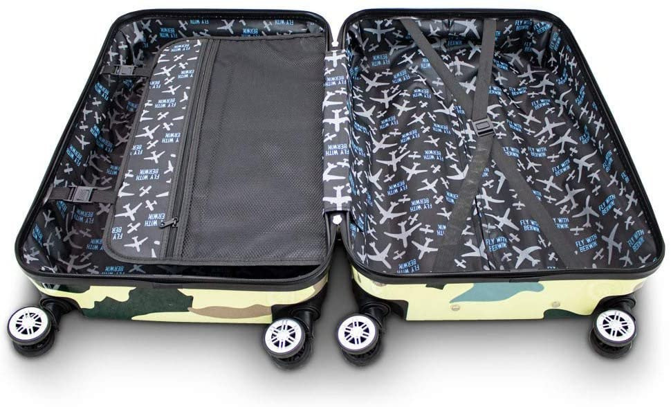 ZESTAW NOWOCZESNYCH WALIZEK PODRÓŻNYCH M L XL WZÓR CAMOUFLAGE ZESTAW NOWOCZESNYCH WALIZEK PODRÓŻNYCH M L XL WZÓR CAMOUFLAGE