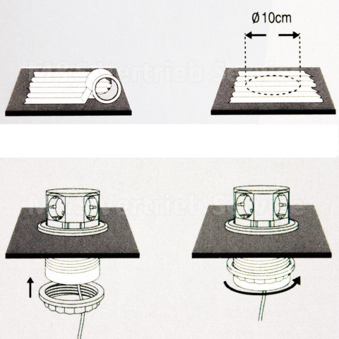 Gniazdo Listwa Podblatowa Nablatowa 3 Gniazda Wysuwane 2 USB