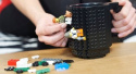 DUŻY KUBEK DO KLOCKÓW LEGO KREATYWNY 350 ML + KLOCKI
