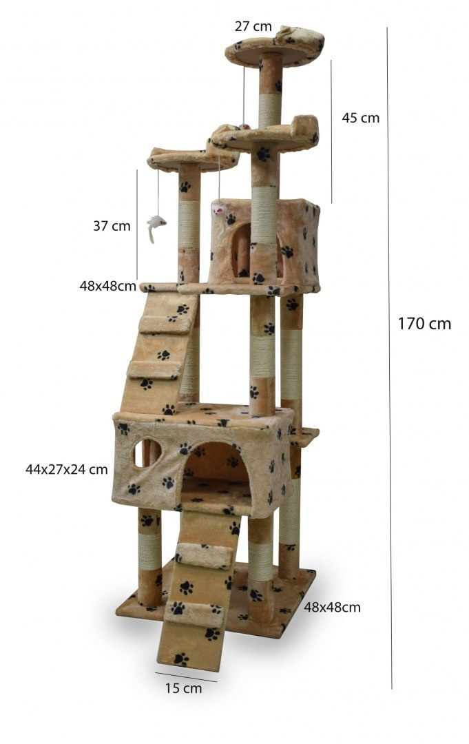 Drzewko Drapak Wieża dla Kota Legowisko Kota 1048 Drzewko Drapak Wieża dla Kota Legowisko Kota 1048