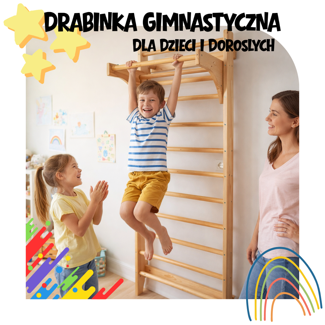 Odkryj, jak drabinka gimnastyczna dla dzieci wspiera zdrowy rozwój i zabawę twoich dzieci